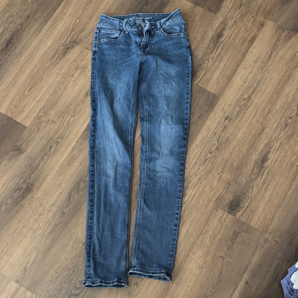 Maurices Dark Blue Skinny Jeans